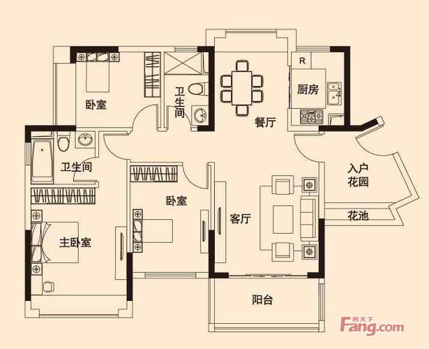 六种最旺的住宅户型图  越住越来财的六种房子