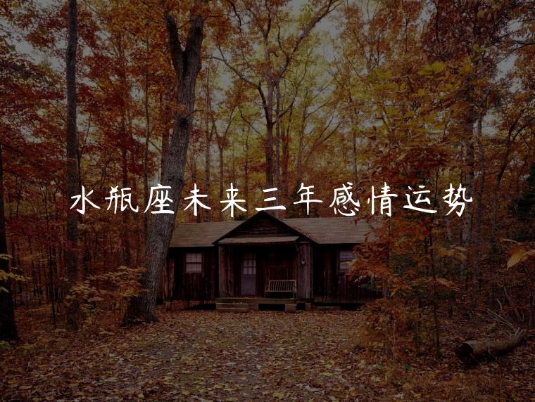 水瓶座未来三年感情运势，水瓶座未来一个月感情运势
