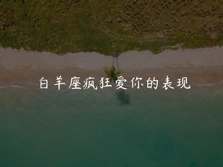 白羊座疯狂爱你的表现，白羊座男吵架之后爱你的表现