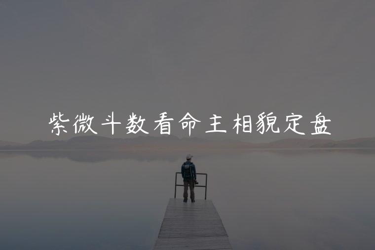 紫微斗数看命主相貌定盘，紫微斗数命主可以看相貌吗