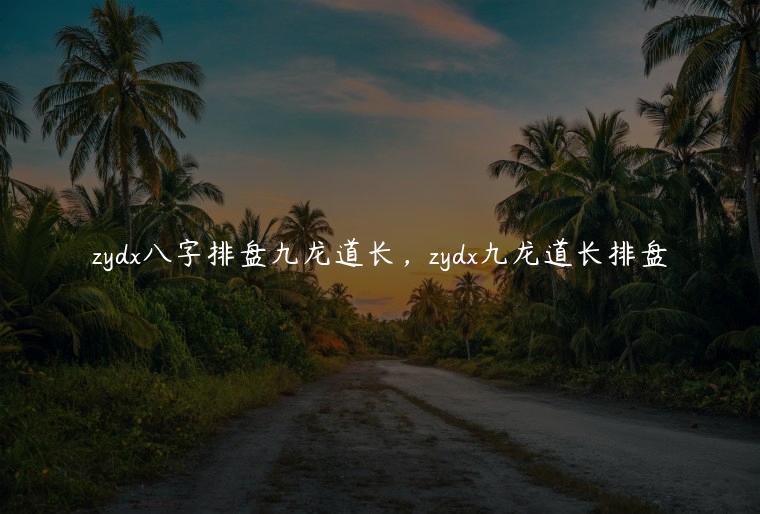 zydx八字排盘九龙道长，zydx九龙道长排盘