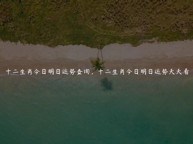 十二生肖今日明日运势查询，十二生肖今日明日运势天天看
